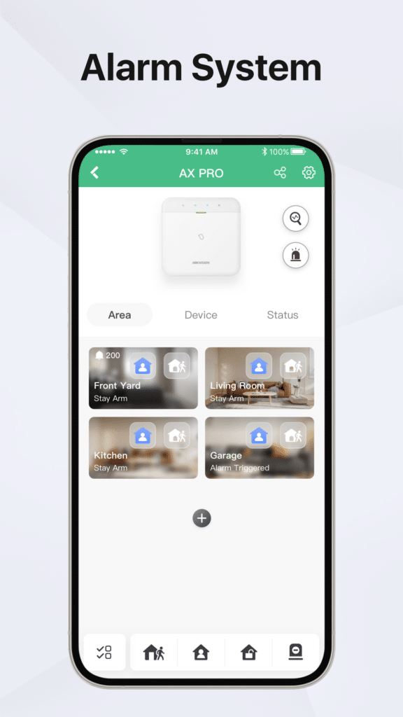 ALARM SYSTEM ALERTS TO PHONE